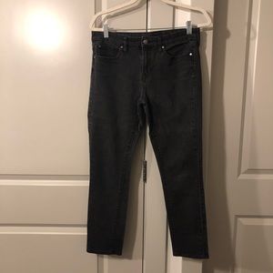 GAP Black Premium Mid-Rise Skinny Jeans